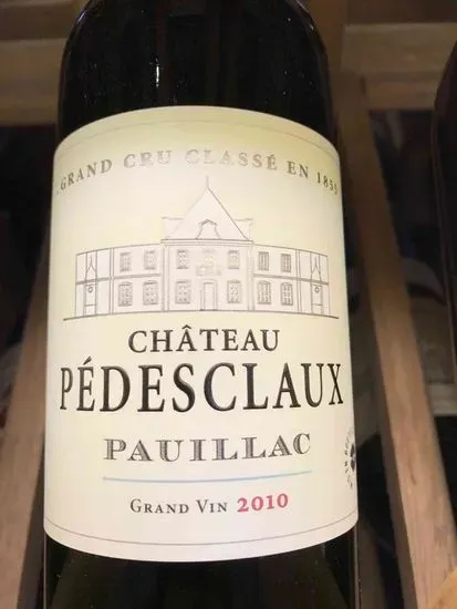 Pauillac 2016, Pedesclaux Grand Cru Classe