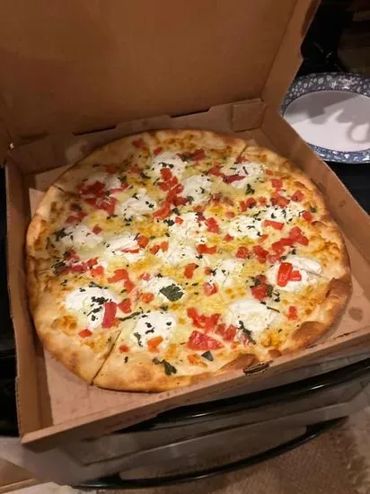 Margarita Pizza (White)