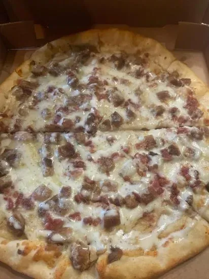 Chicken Bacon Ranch Pizza