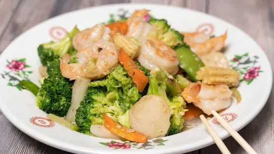 76. Shrimp with Mixed Vegetable