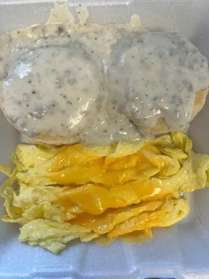 2 Biscuits & Sausage Gravy