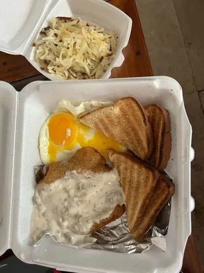 Country Fried Steak & Eggs