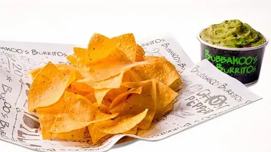 CHIPS AND LARGE GUACAMOLE 