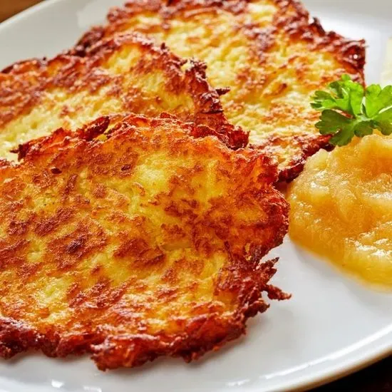 2 POTATO PANCAKES