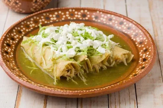 GREEN ENCHILADAS MEXICANAS