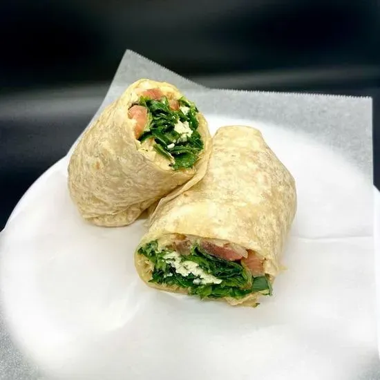 Mediterranean Veggie Wrap