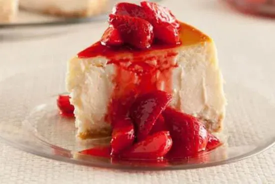 Cheesecake with Strawberries