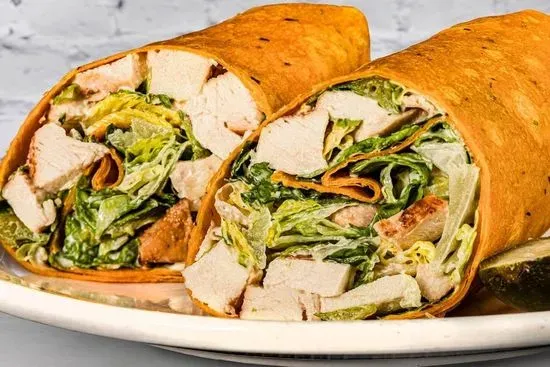 Chicken Caesar Salad Wrap