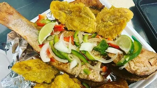 Pwason Frit( Fried Snapper)