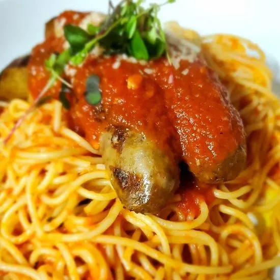 SPAGHETTI + SAUSAGE