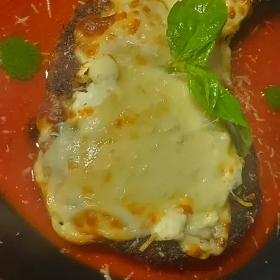 CRISPY EGGPLANT PARMESAN