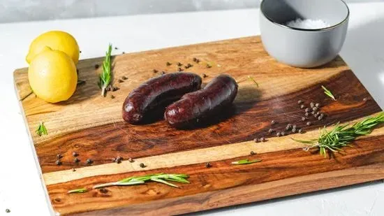 GRILLED BLOOD SAUSAGES