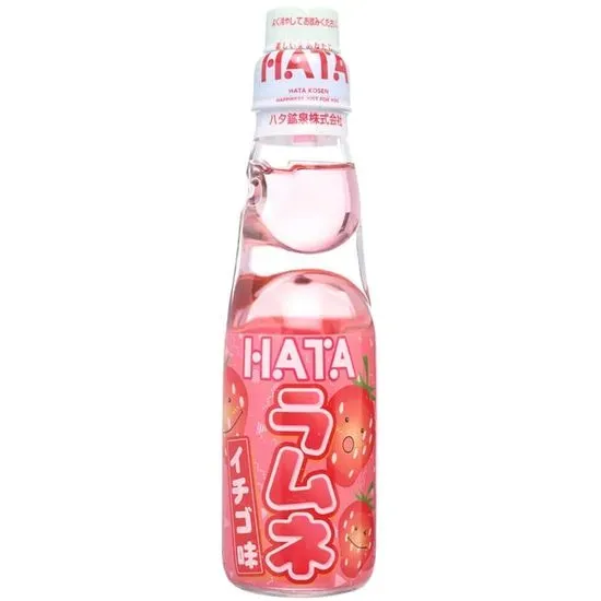 Ramune Japanese Soda (Strawberry)