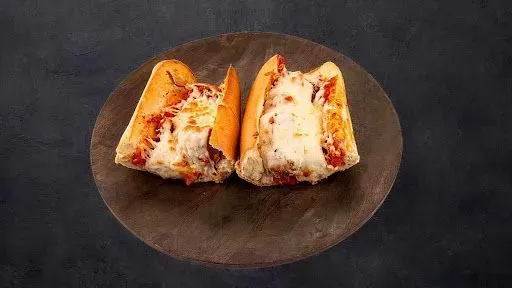 Meatball Parmigiana Sandwich