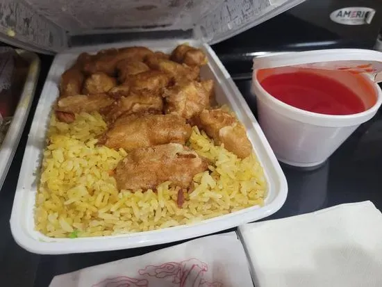 C8. Sweet & Sour Chicken (Combination Platter)