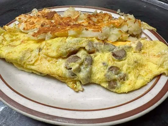 Meat and Cheese Omelet