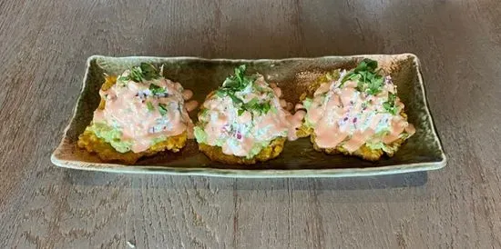 Crab Tostones