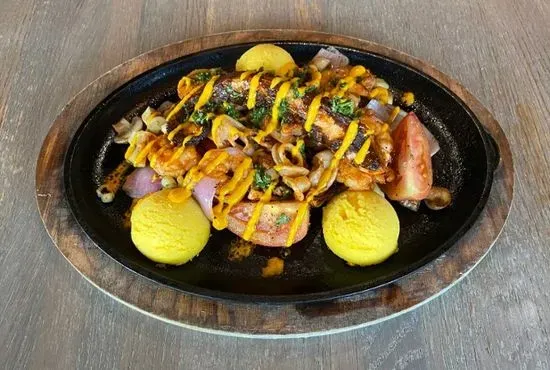 Plancha Anticuchera Mariscos