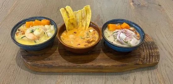 Ceviche Sampler