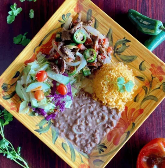 Bistec a La Mexicana