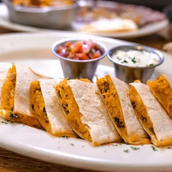 Quesadilla de Pollo y Champiñones