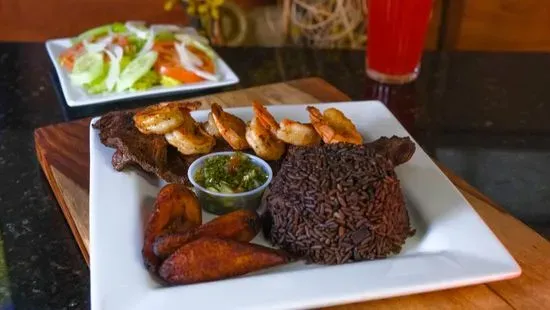 Churrasco con Camarones / Skirt Steak with Shrimp