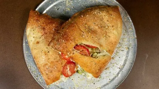 Chicken, Broccoli & Tomato Calzone