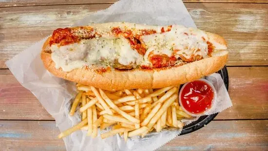 Meatball Parmigiano