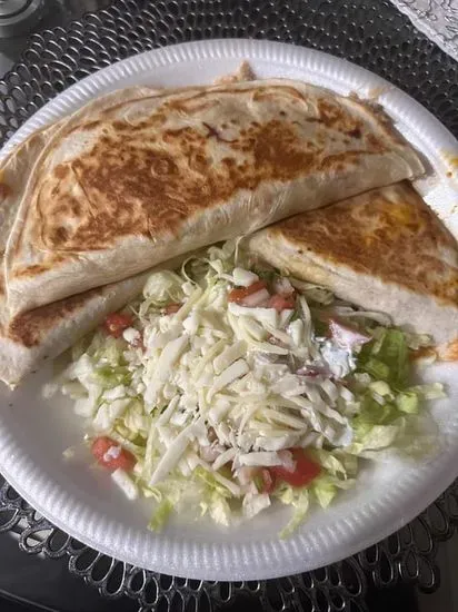 Three Meat Quesadilla