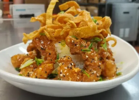 Firecracker Shrimp Bowl