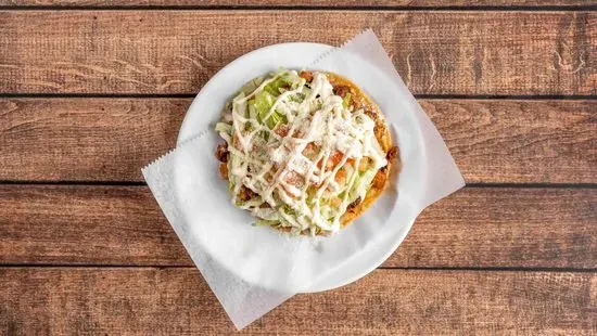 Pastor / Seasoned Pork Tostada