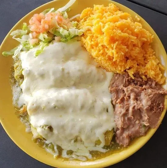 Enchiladas Verdes / Green Enchiladas