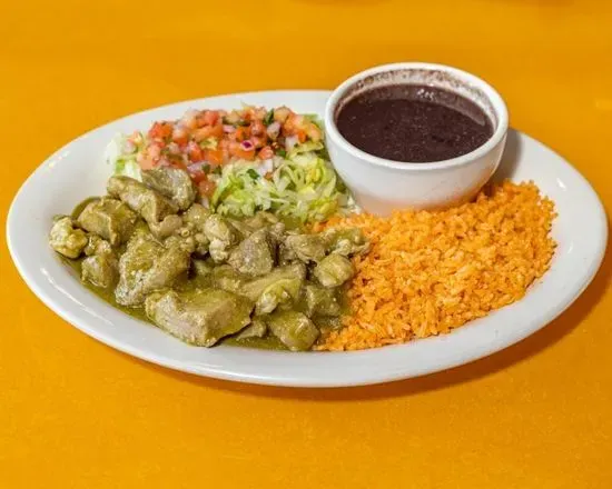 Puerco Con Chile Verde