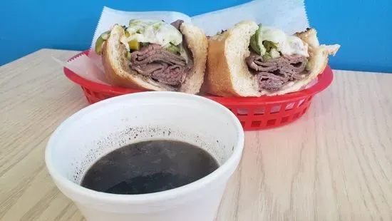 30. Italian Beef and Provolone w/Au Jus 