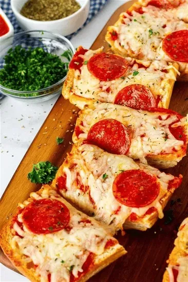 French Bread Cheese Pizza - Kids Pizza