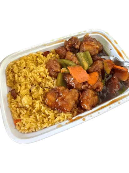 Lunch Orange Chicken