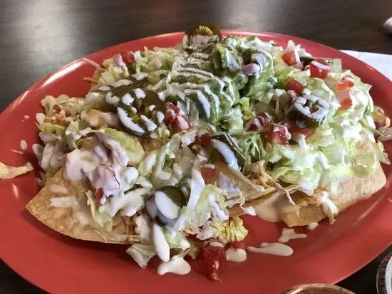 Chicken nachos 