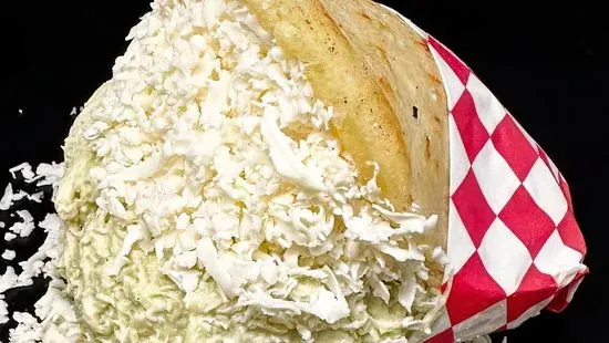 Arepa de reina pepiada (gluten free)