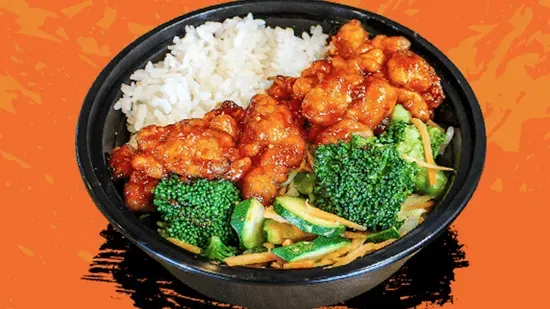 Spicy Orange Chicken Bowl