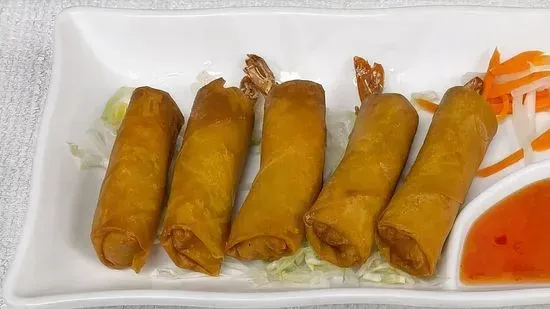 A6. Crispy Shrimp Rolls /  Tôm Chiên