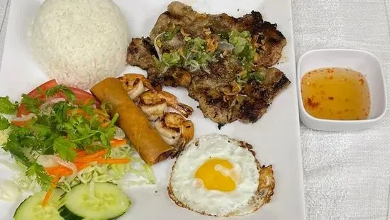 19a. Saigon Special Rice Plate / Cơm Đặc Biệt