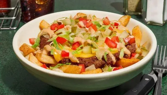 Loaded Burger Bowl