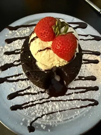 CHOCOLATE LAVA CAKE ALA MODE