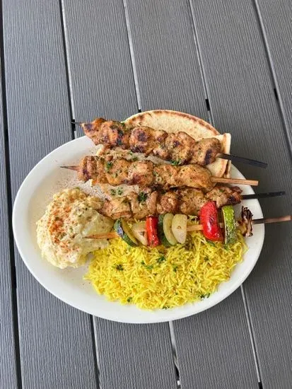 Chicken Kabob Combo