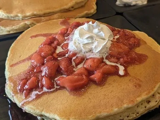 2 PANCAKE W/FRUIT