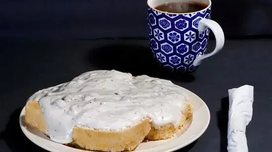 Biscuits with Sausage Gravy Full