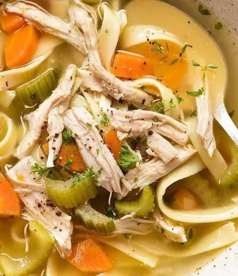 Grandma's Homemade Chicken Noodle Soup