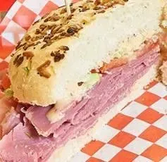 Corn Beef & Swiss Sandwich