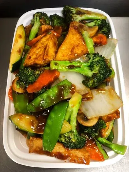 115. Fried Tofu with Vegetables