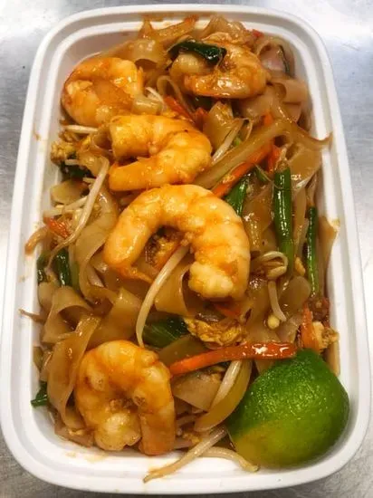 90. Shrimp Pad Thai